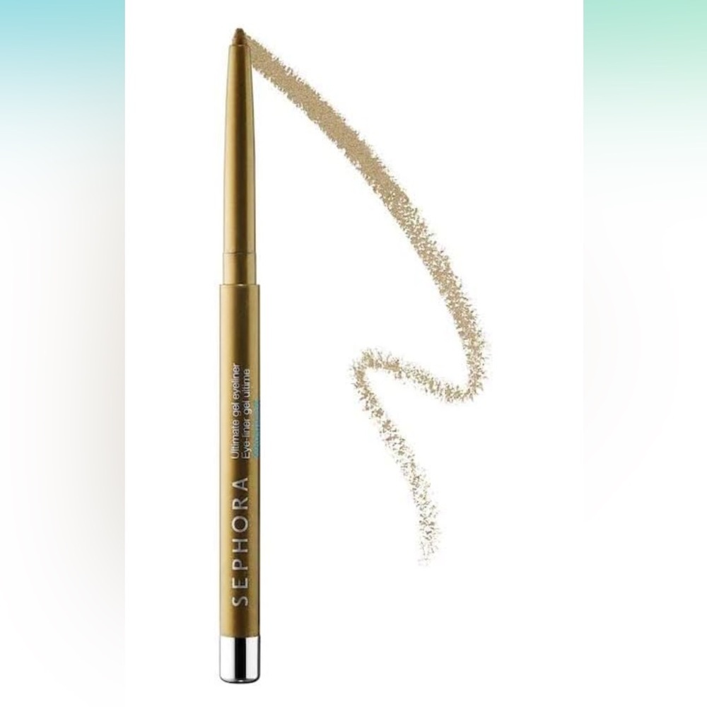 Sephora Collection Ultimate Gel Waterproof Eyeliner Pencil Glitter Olive Green